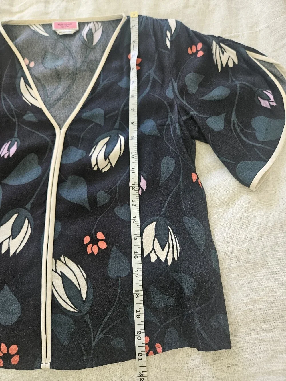 Kate Spade New York Deco Blouse - XXS